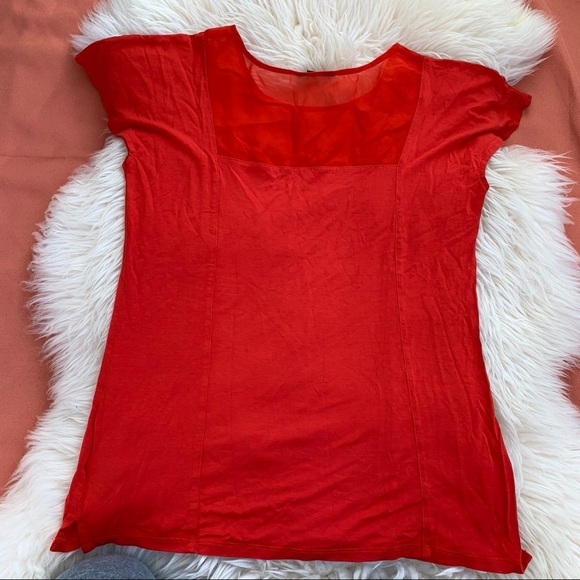 KENNETH COLE RED TOPS WOMEN SIZE S - Picture 6 of 10